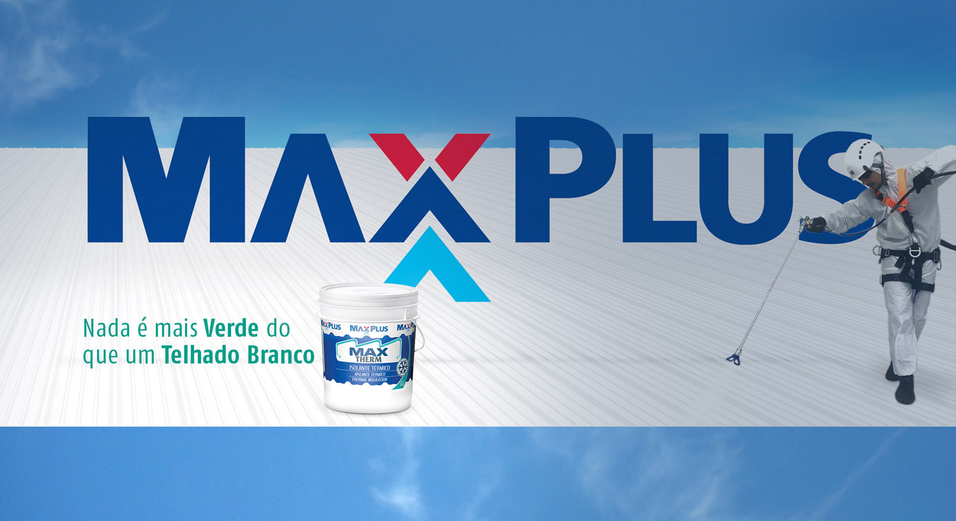 Impermeabilização de Telhados Brancos Maxplus